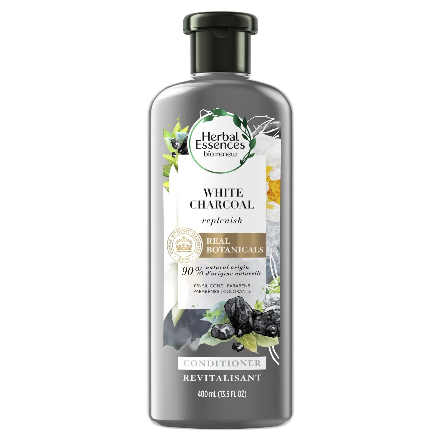 Herbal Essences bio:renew White Charcoal Replenish Conditioner - 400 ml