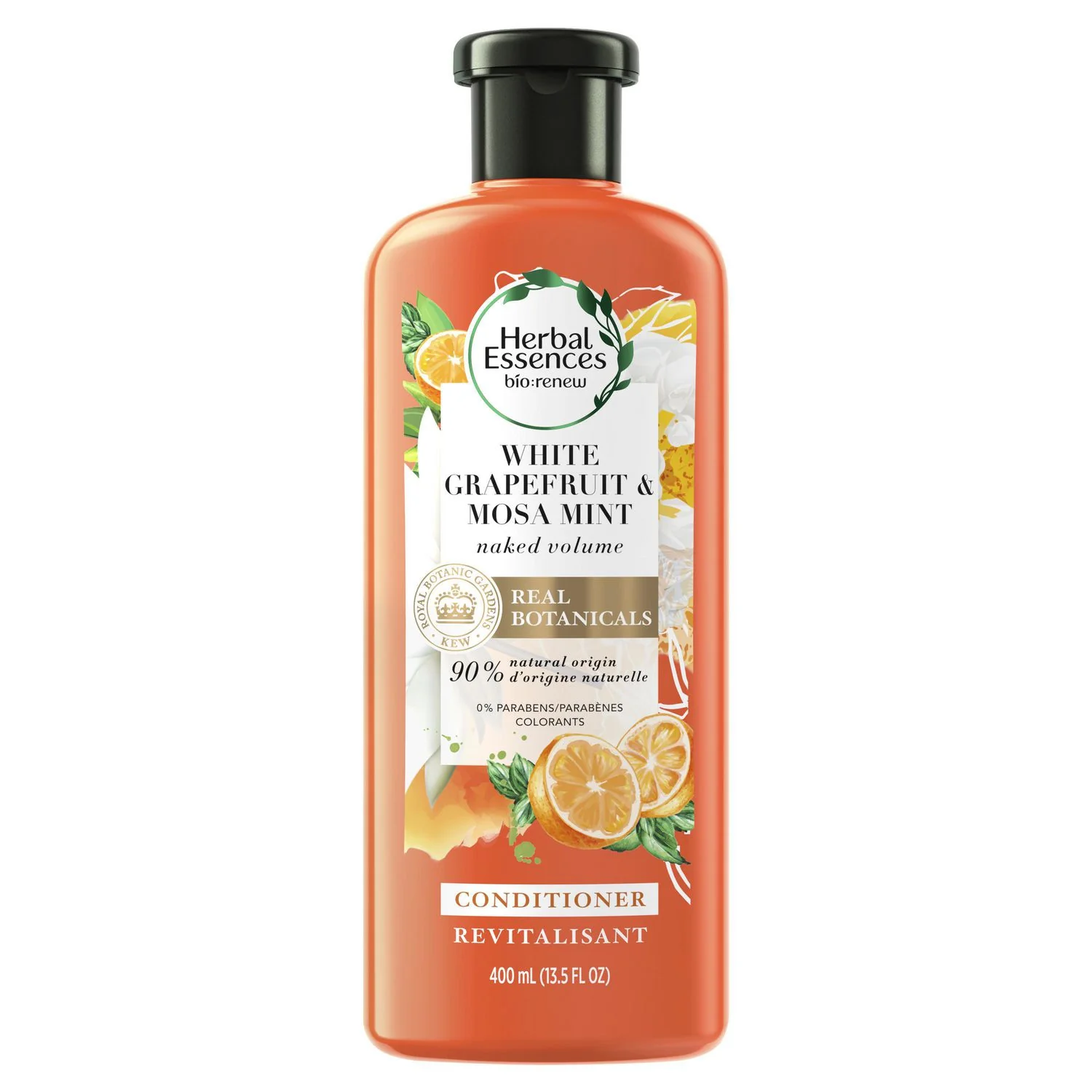 Herbal Essences Bio:Renew White Grapefruit & Mosa Mint Naked Volume Conditioner - 400 ml