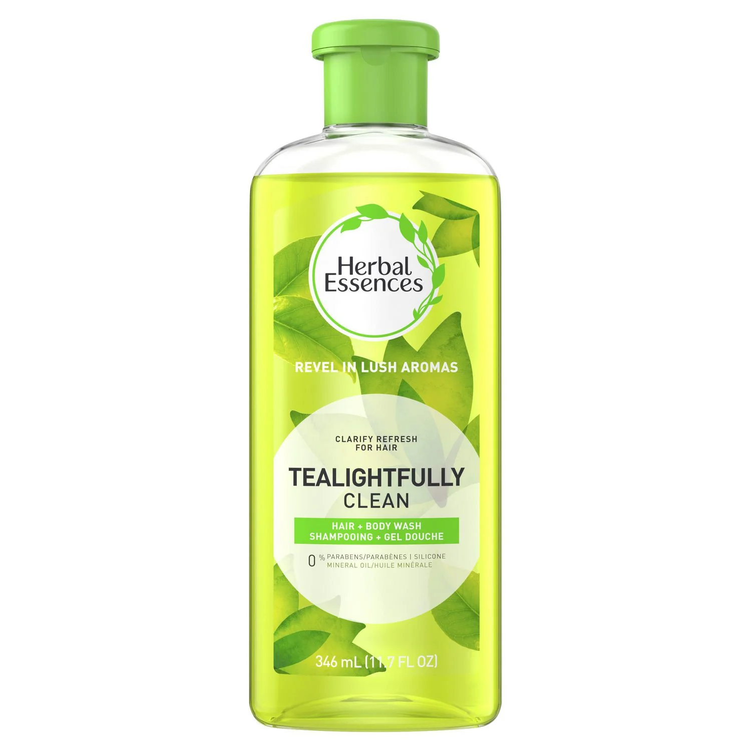 Herbal Essences Clarify Refresh Tealightfully Clean Shampoo & Body Wash - 346 ml