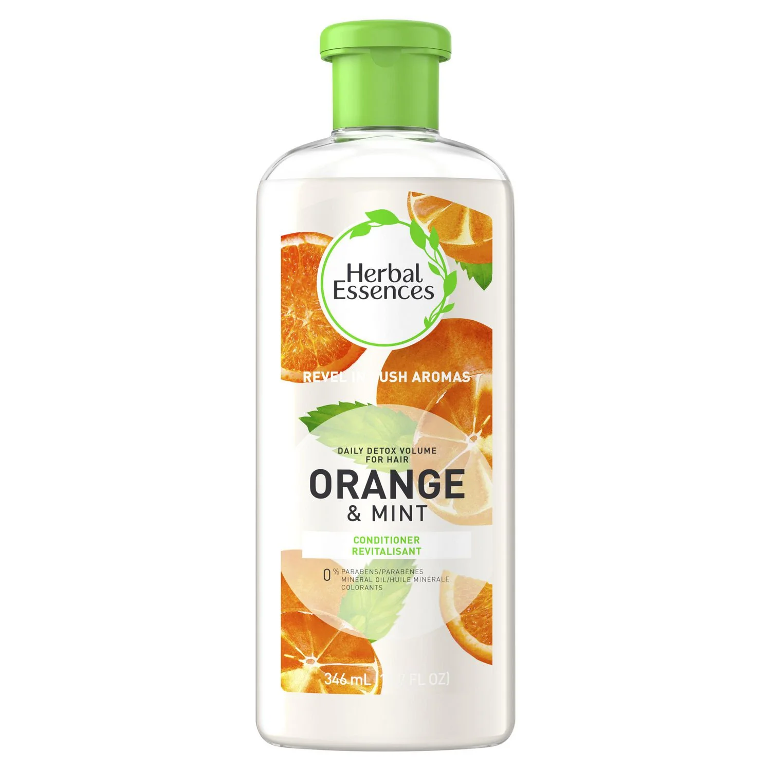 Herbal Essences Daily Detox Volume Conditioner, Crimson Orange & Mint - 346 ml