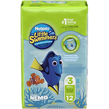 Huggies Little Swimmers, Size 3 Small - 12 swim pants