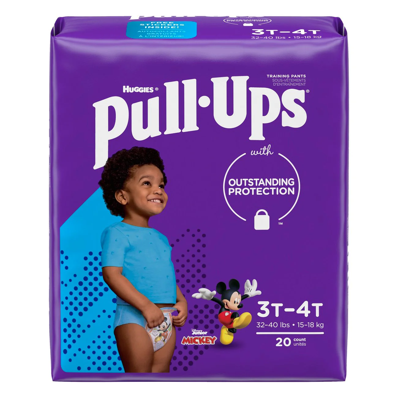 Huggies Pull-Ups for Boys, 3T-4T
