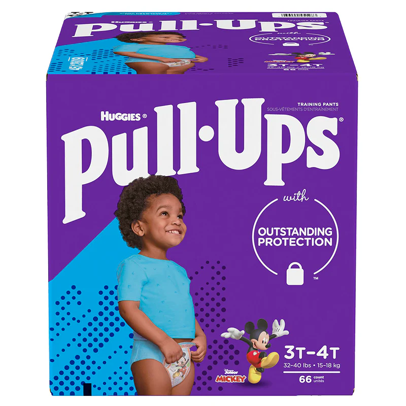 Huggies Pull-Ups for Boys, 3T-4T - Image 2