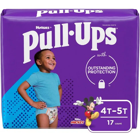 Huggies Pull-Ups for Boys, 4T-5T