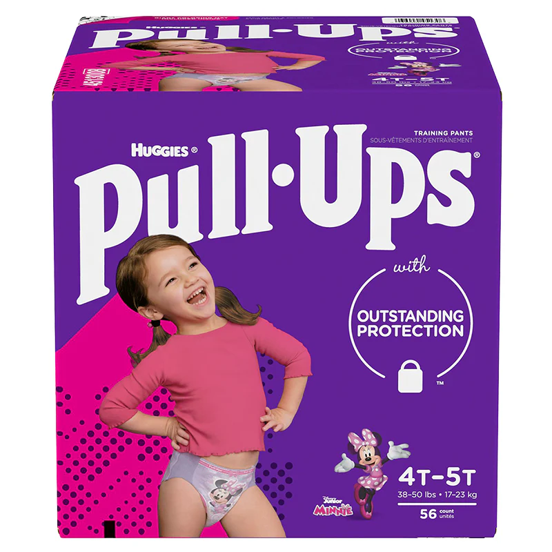 Huggies Pull-Ups for Girls, 4T-5T - Image 2