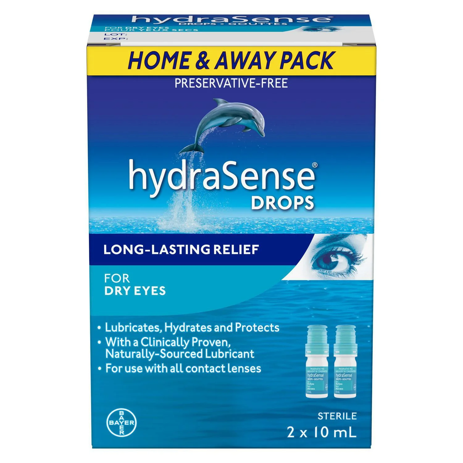 HydraSense Drops for Dry Eyes - 10 ml - Image 2