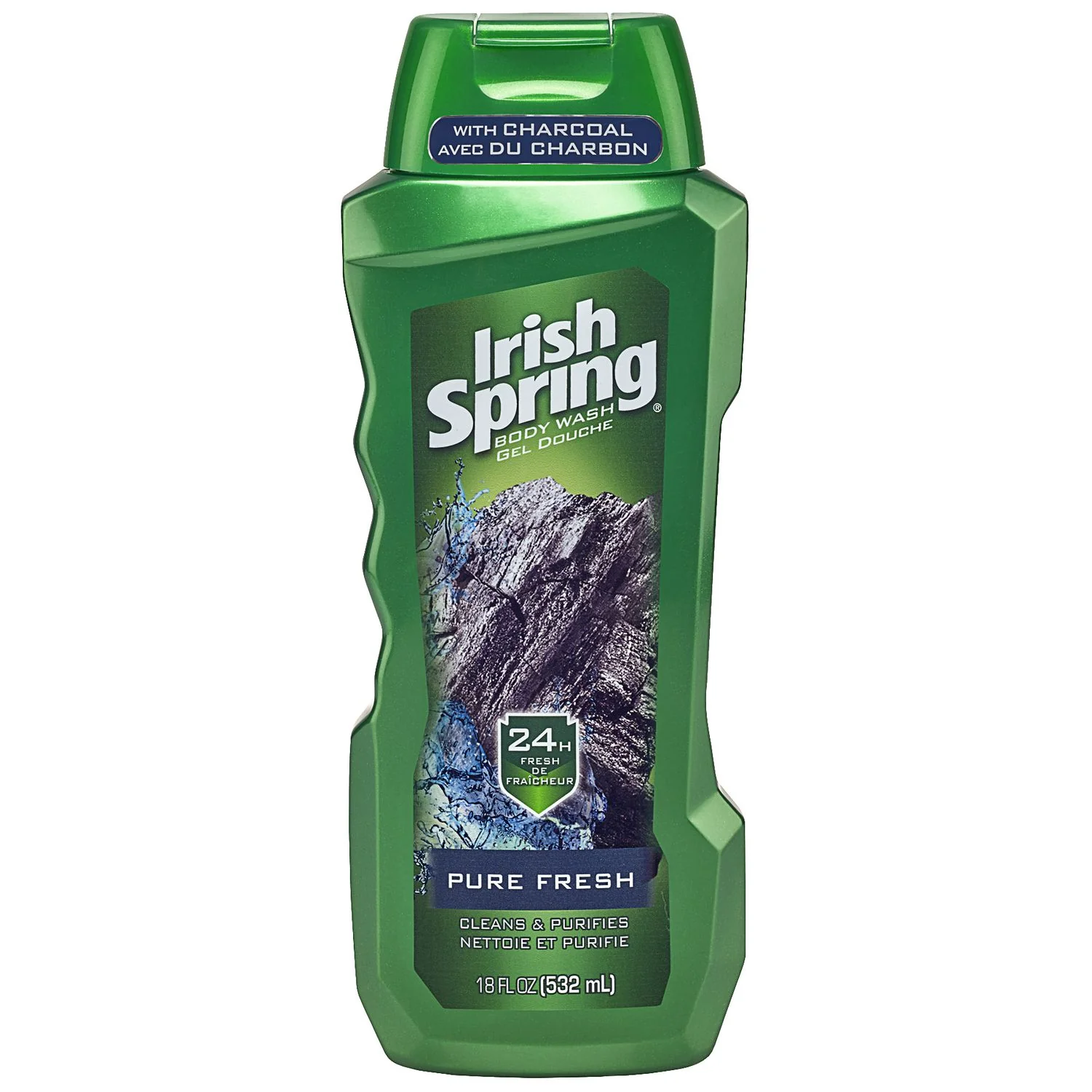 Irish Spring Body Wash, Pure Fresh - 532 ml
