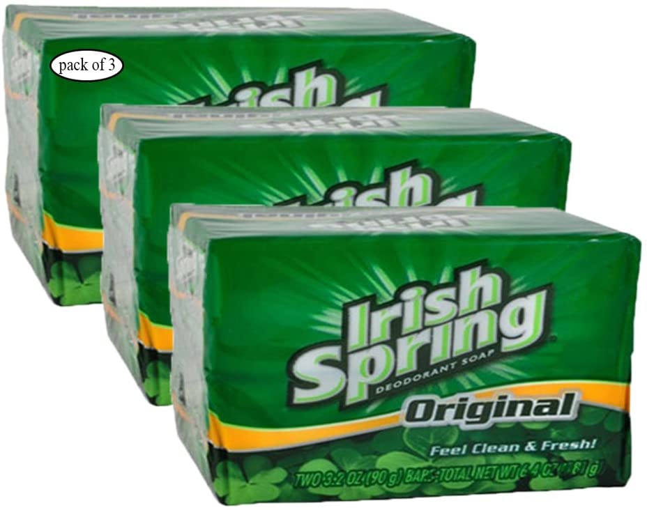 Irish Spring Deodorant Soap, Original