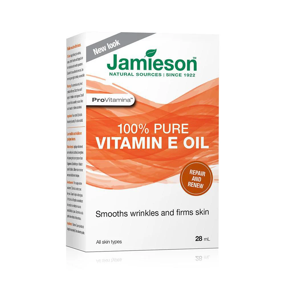 Jamieson 100% Pure Vitamin E Oil - 28 ml