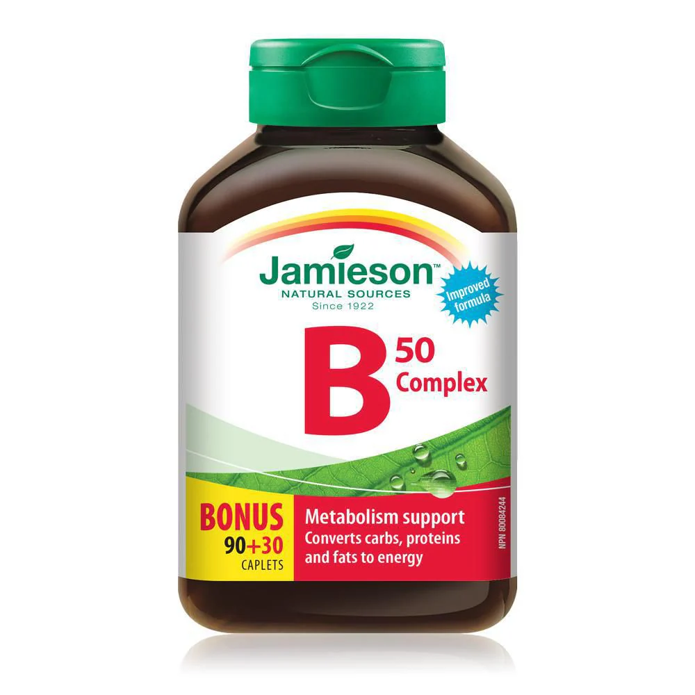 Jamieson B Complex 50 mg Caplets