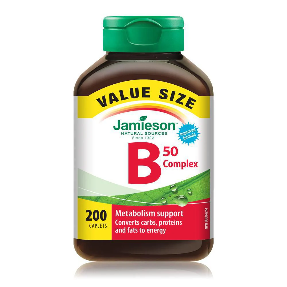 Jamieson B Complex 50 mg Caplets - Image 2