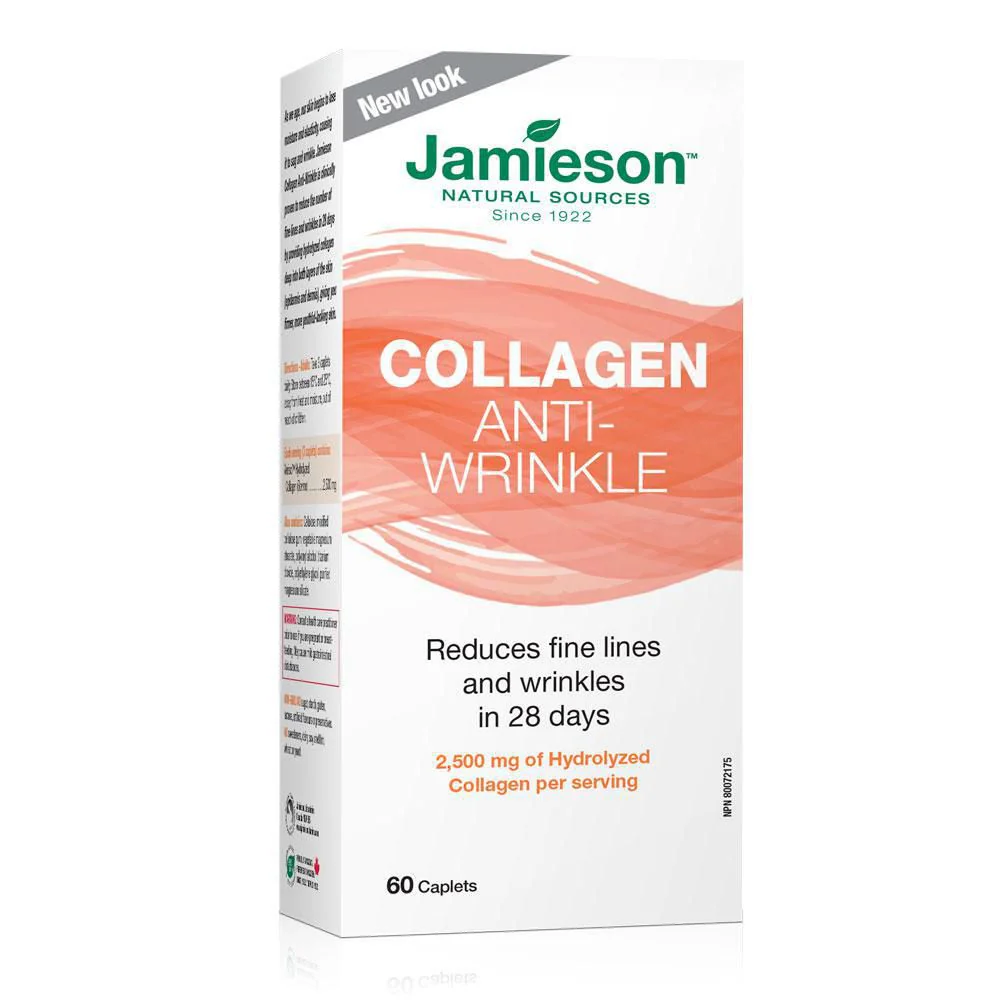Jamieson Collagen Anti-Wrinkle 500 mg - 60 caplets