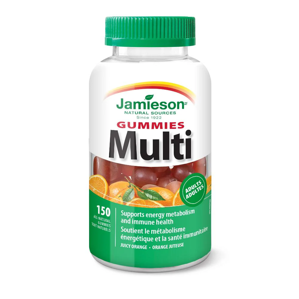 Jamieson Gummies Multi - 150 all-natural gummies
