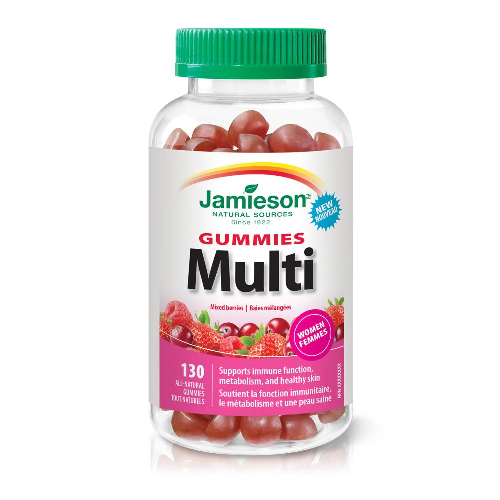 Jamieson Gummies Multi for Women - 130 all-natural gummies