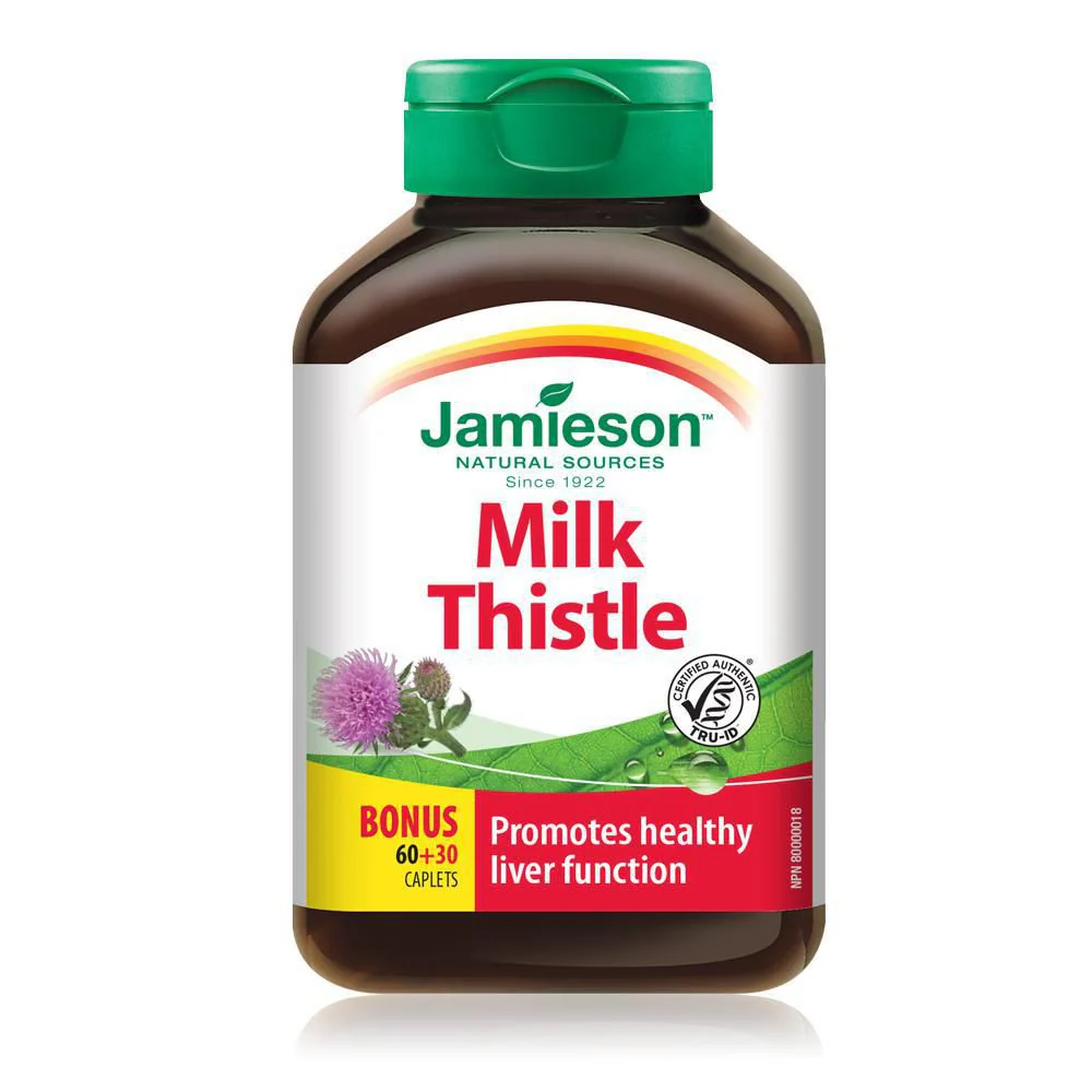 Jamieson Milk Thistle - 90 caplets