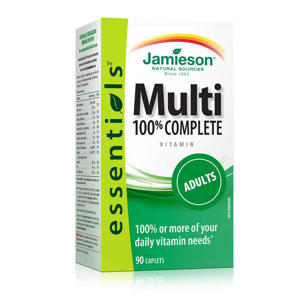Jamieson Multi 100% Adult's Complete Vitamin - 90 caplets