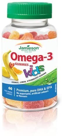 Jamieson Omega-3 Kids Gummies - 60 panda-shaped gummies