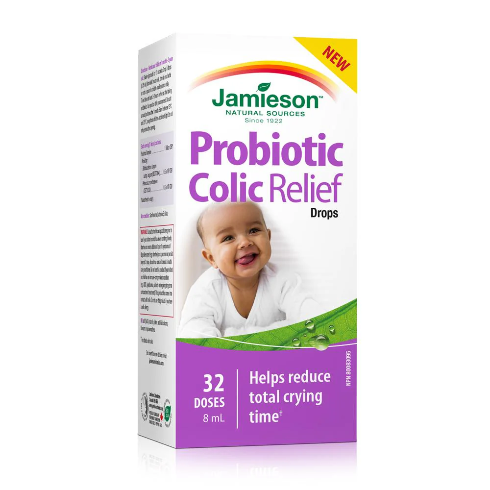 Jamieson Probiotic Colic Relief Drops - 32 doses (8 ml)