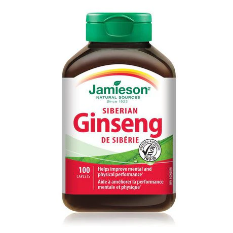 Jamieson Siberian Ginseng - 100 caplets