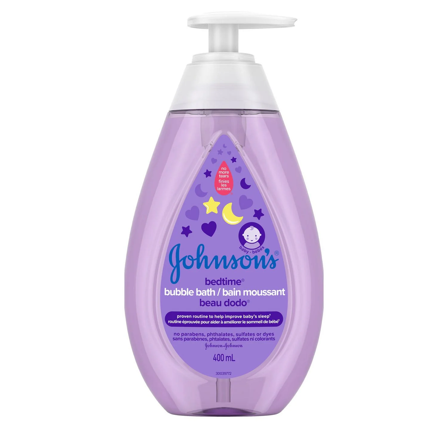 Johnson's Bedtime Baby Bubble Bath, Bath Wash - 400 ml