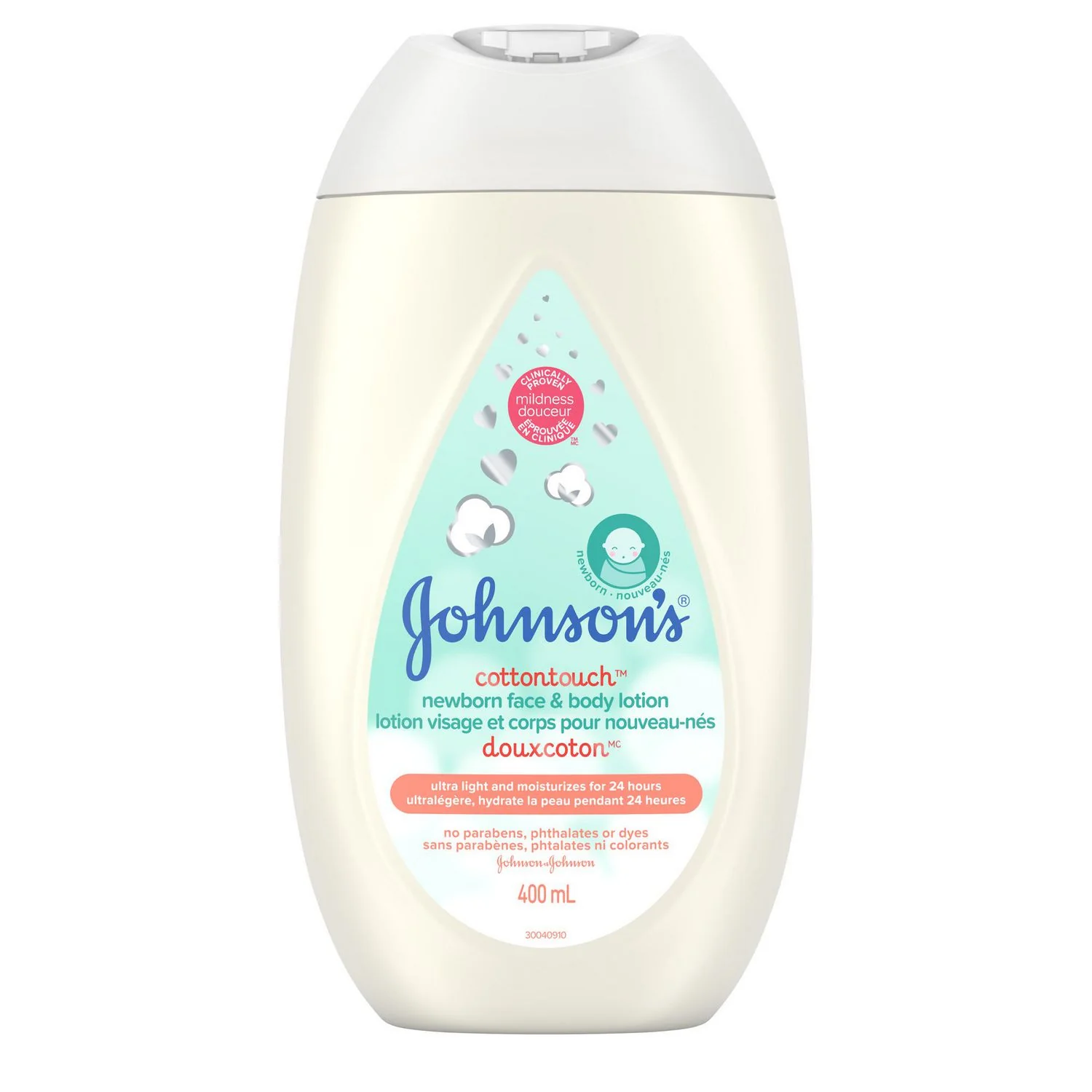 Johnson's Cottontouch Newborn Face & Body Lotion - 400 ml