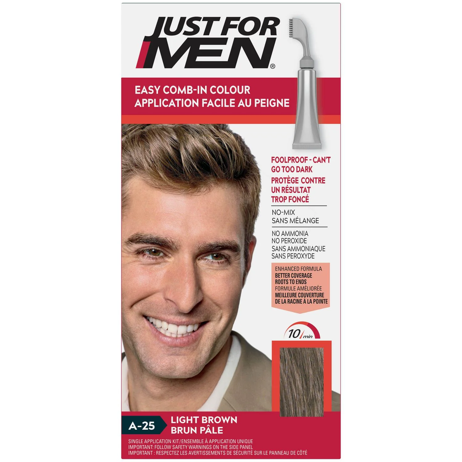 Just For Men Easy Comb-In Colour - single application kit