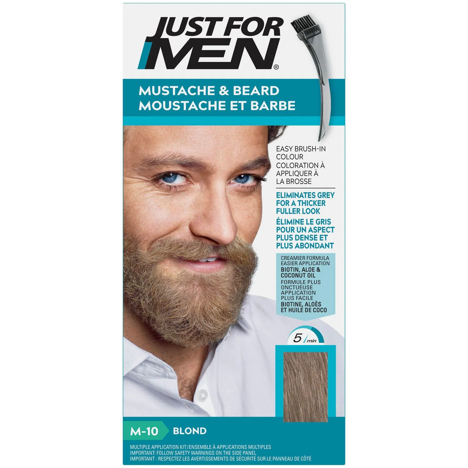 Just For Men Mustache & Beard - single application kit