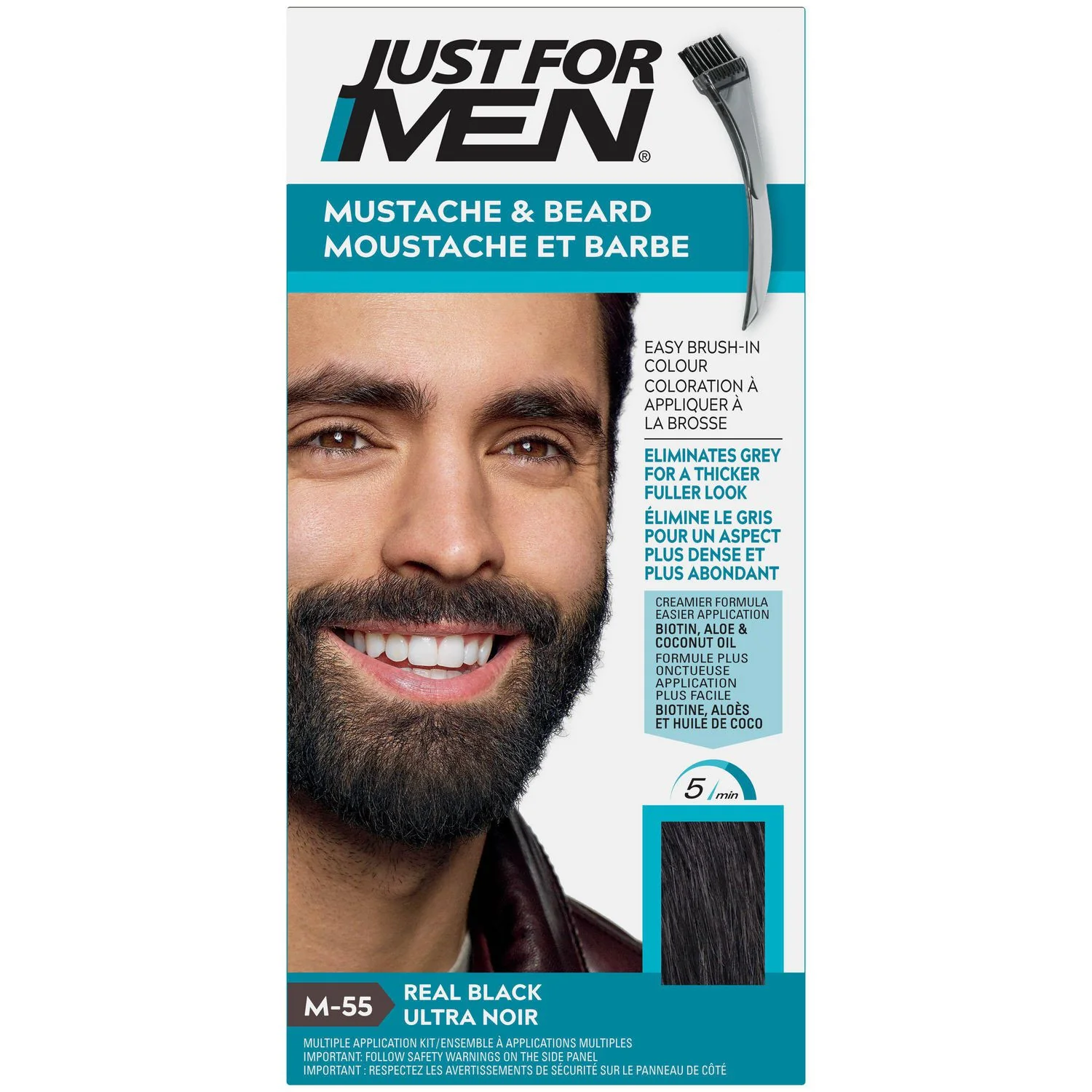 Just For Men Mustache & Beard - single application kit - Image 7