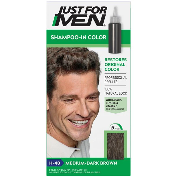 Just For Men Shampoo-In Colour - single application kit - Image 4