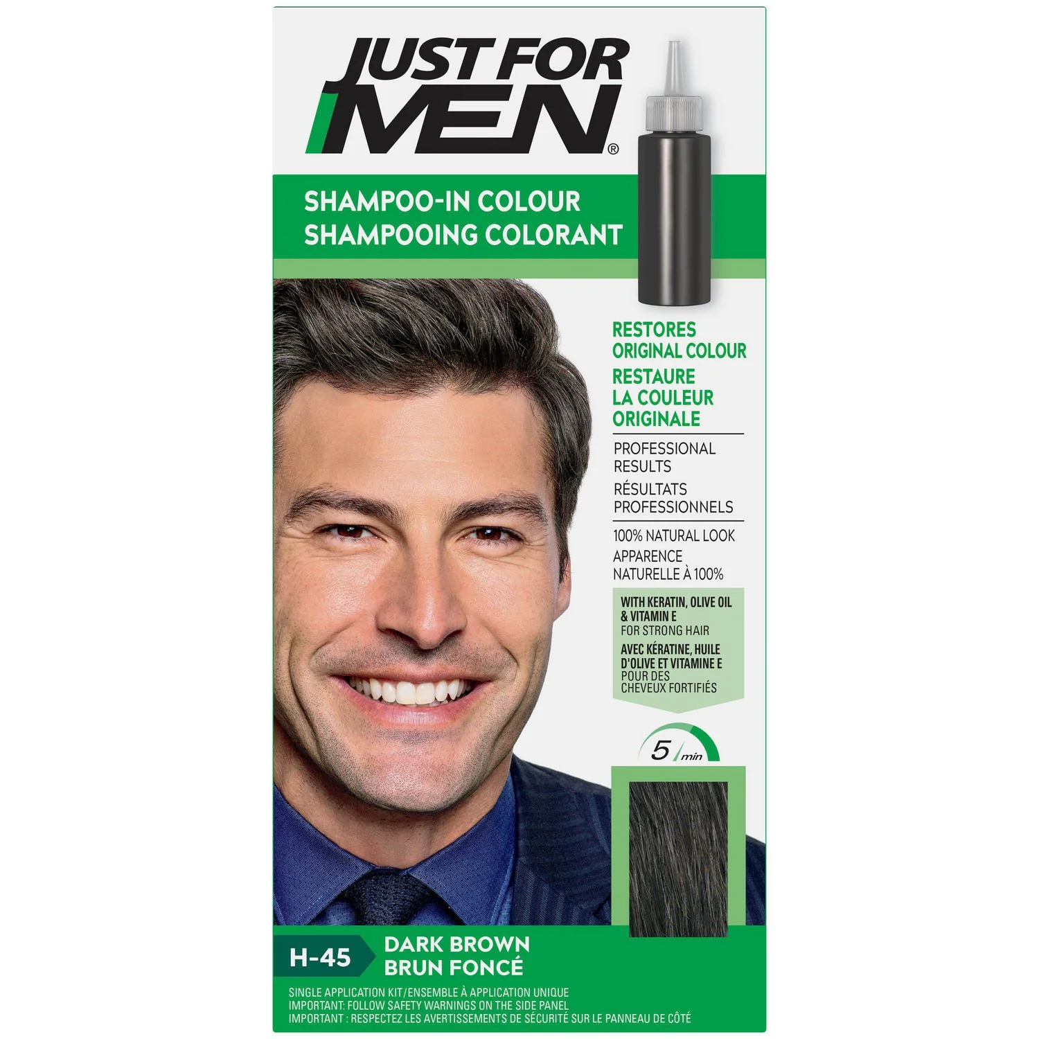 Just For Men Shampoo-In Colour - single application kit - Image 5