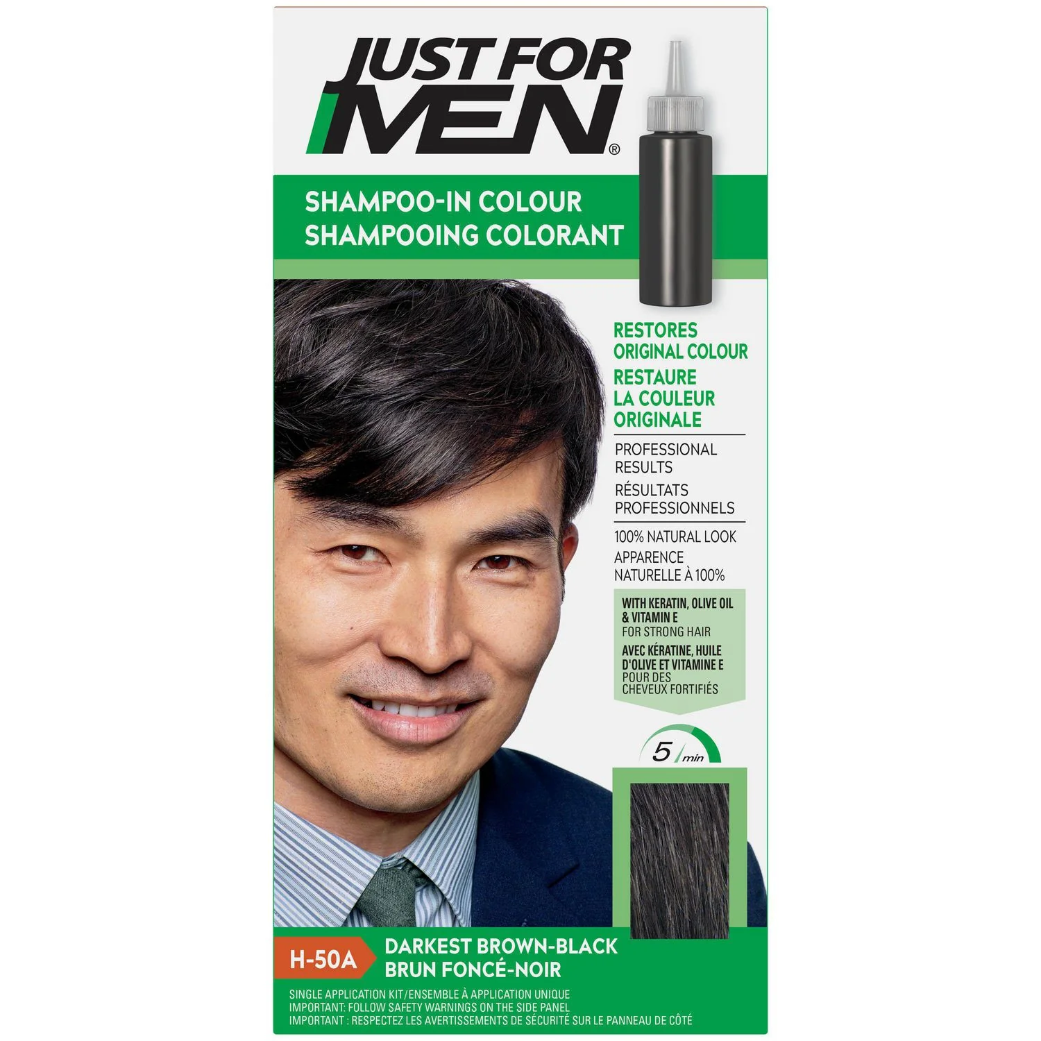 Just For Men Shampoo-In Colour - single application kit - Image 6
