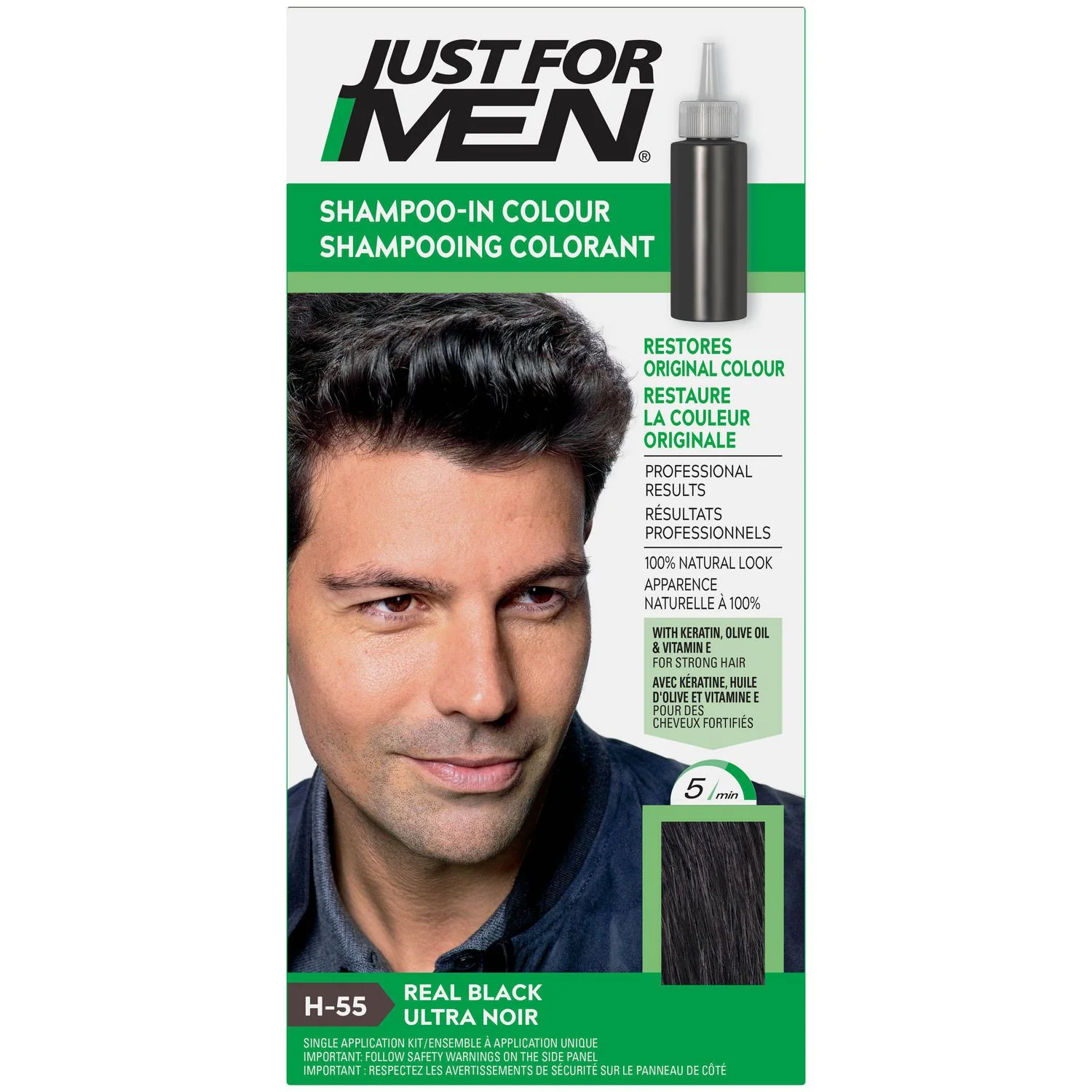 Just For Men Shampoo-In Colour - single application kit - Image 7