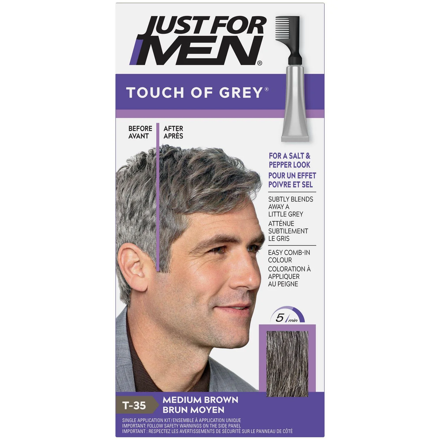 Just For Men Touch of Grey - single application kit