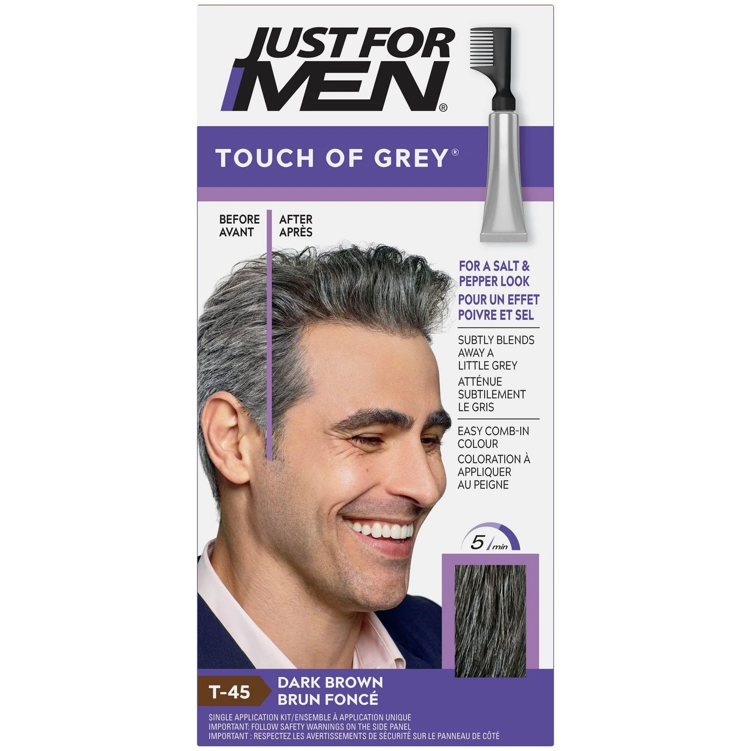 Just For Men Touch of Grey - single application kit - Image 2