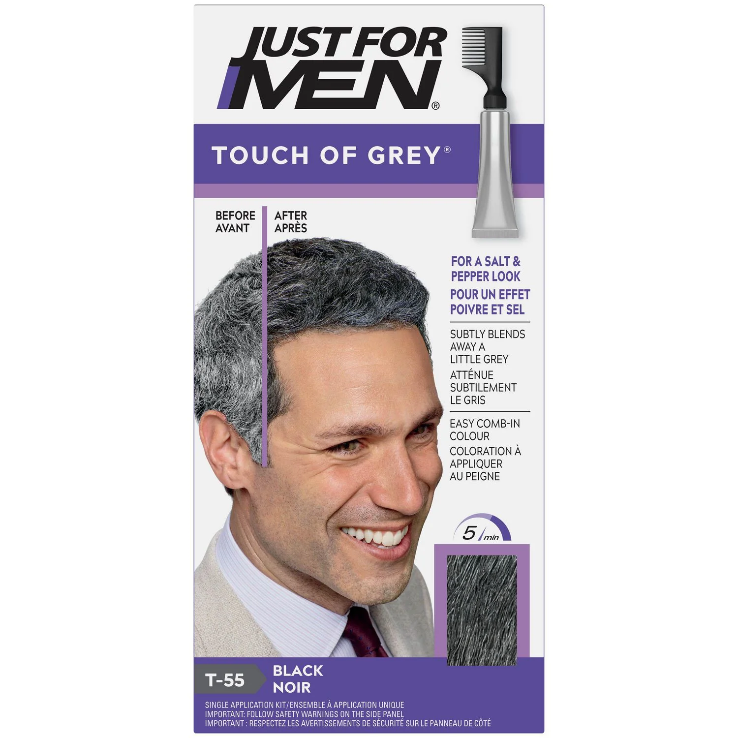 Just For Men Touch of Grey - single application kit - Image 3