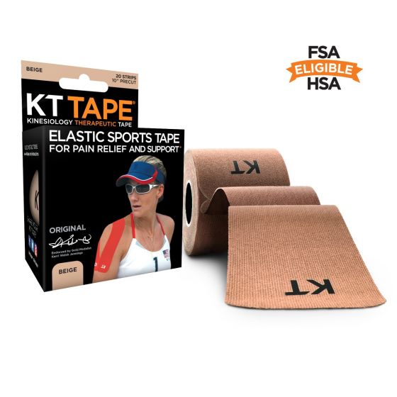 KT Tape Kinesiology Therapeutic Tape Elastic Sports Tape for Pain Relief and Support  - 20 pieces - Image 2