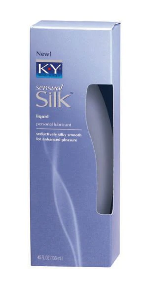 KY Sensual Silk Liquid Personal Lubricant - 40 ml