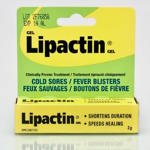 Lipactin Gel for Cold Sores - 3 g