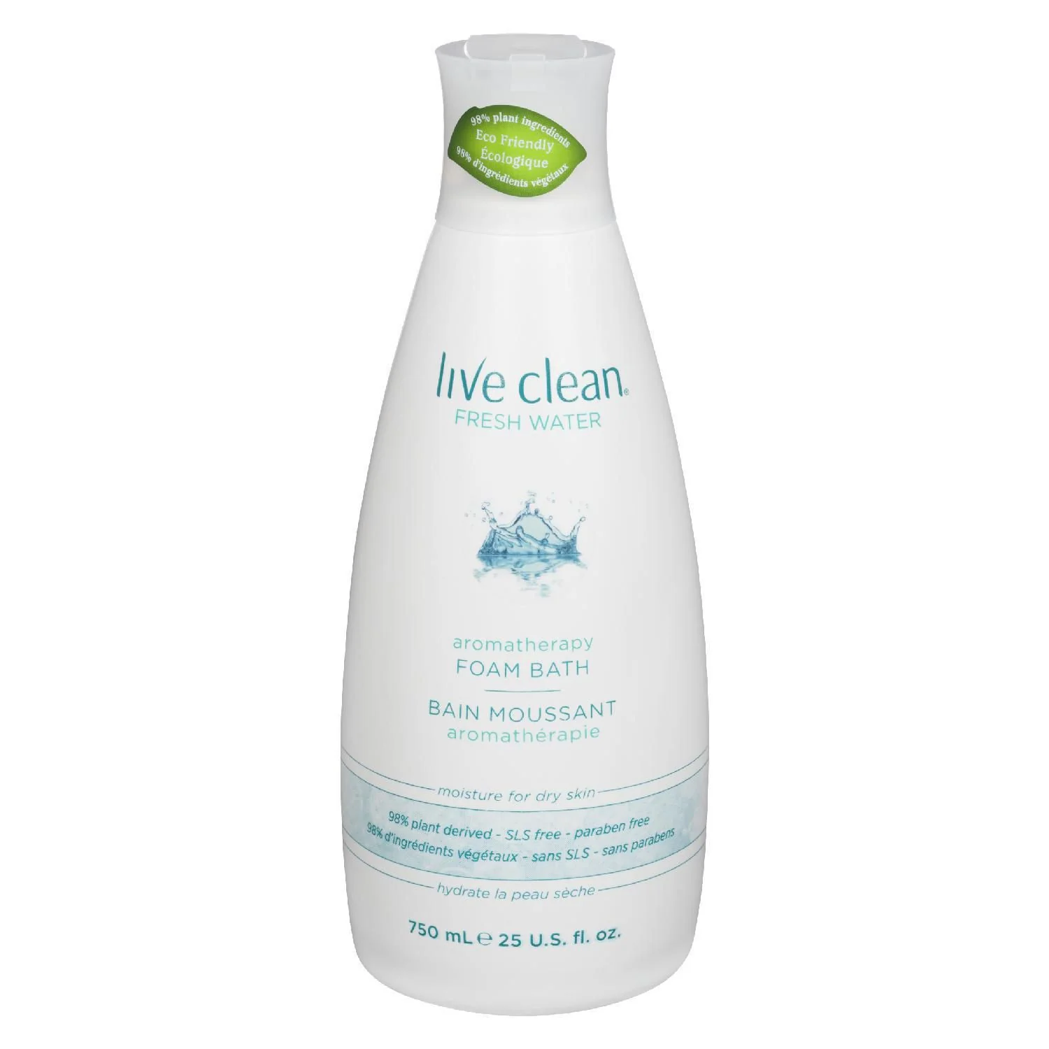 Live Clean Aromatherapy Foam Bath - 750 ml