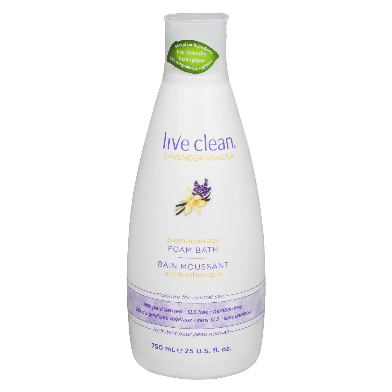 Live Clean Aromatherapy Foam Bath - 750 ml - Image 3