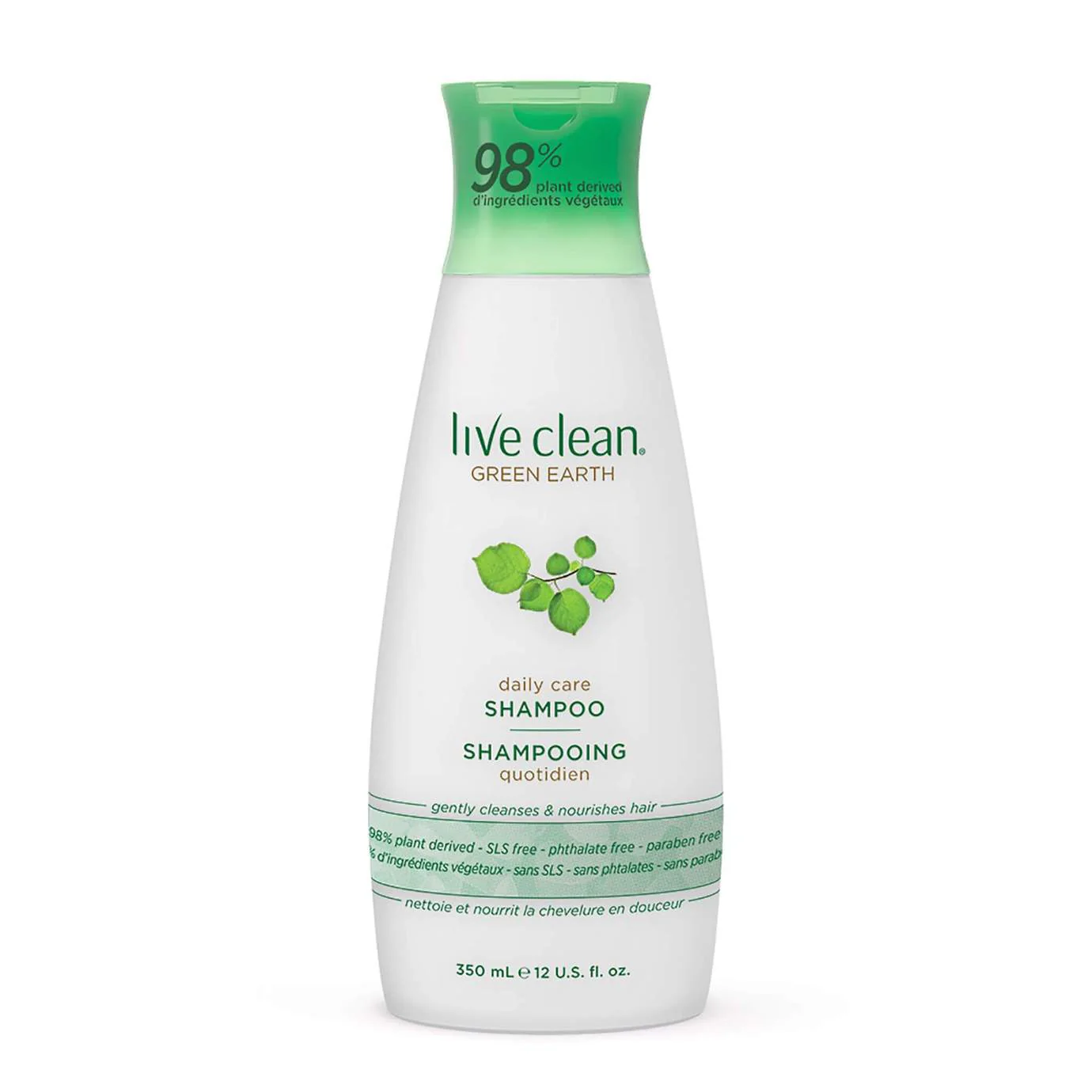 Live Clean Green Earth, Daily Care Shampoo - 350 ml