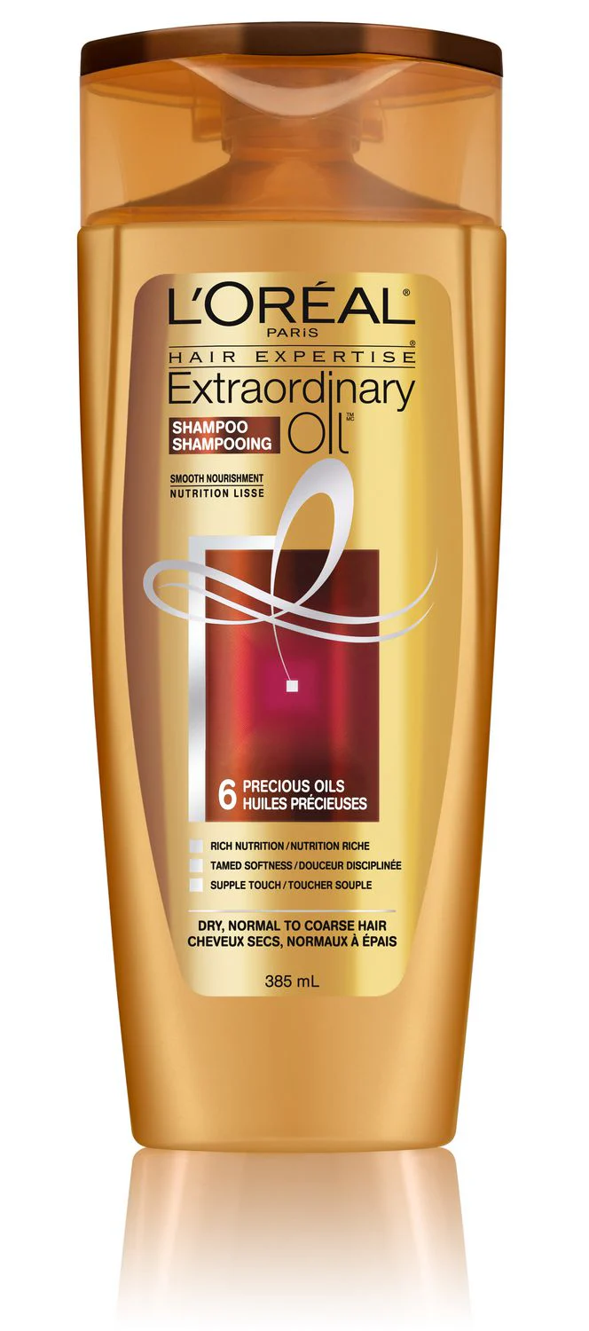 L'Oreal Paris Extraordinary Oil Shampoo with 6 Precious Oils - 385 ml