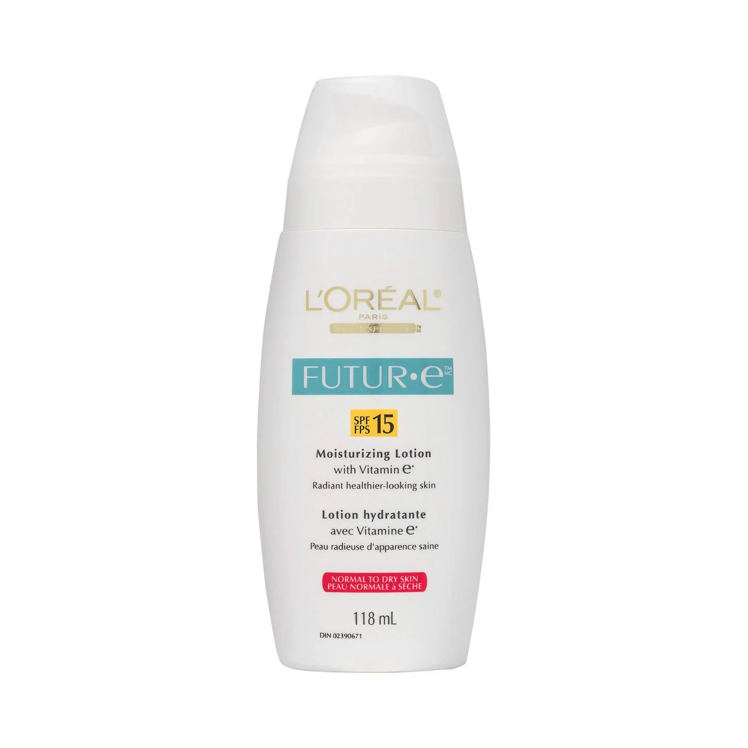 Loreal Paris Futur-E, Moisturizing Lotion With Vitamin E, Normal To Dry Skin - 118 mL