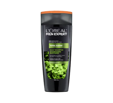 L'Oreal Paris Men Expert, Total Clean Shampoo - 385ml