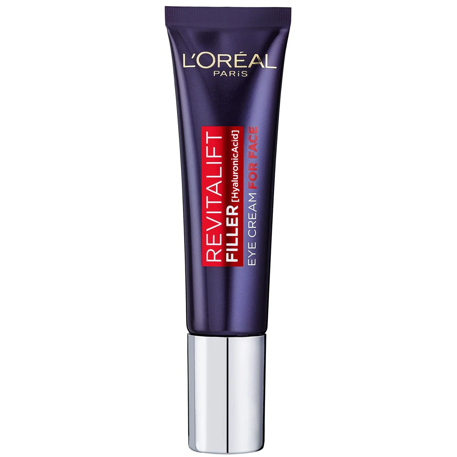 L'Oreal Paris Revitalift Filler Eye Cream with Hyaluronic Acid, Fragrance Free - 30 ml