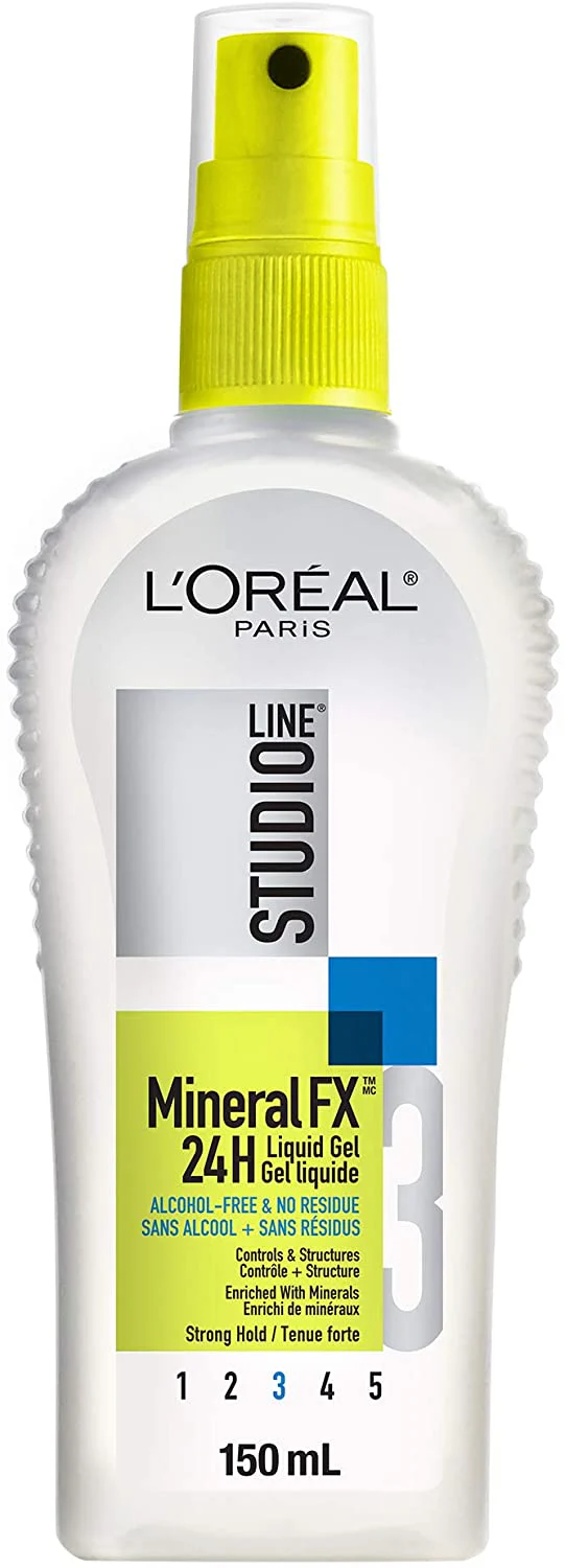 L'Oreal Paris Studio Line MineralFX 24H Liquid Gel, Strong Hold - 150 ml