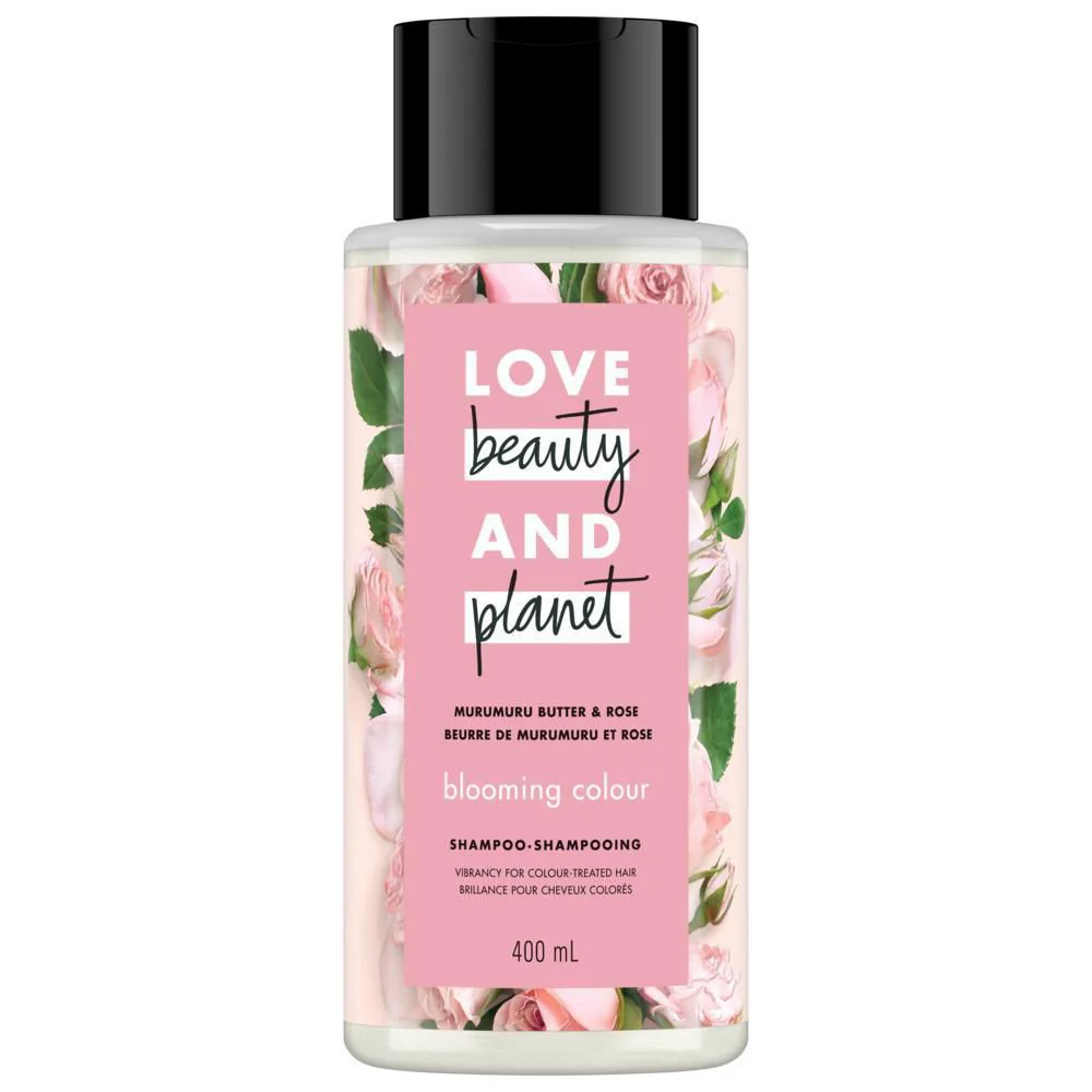 Love Beauty and Planet Murumuru Butter & Rose, Blooming Colour Shampoo - 400 ml