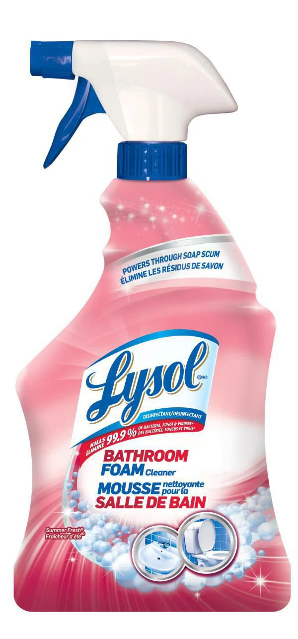 Lysol Bathroom Foam Cleaner, Summer Fresh