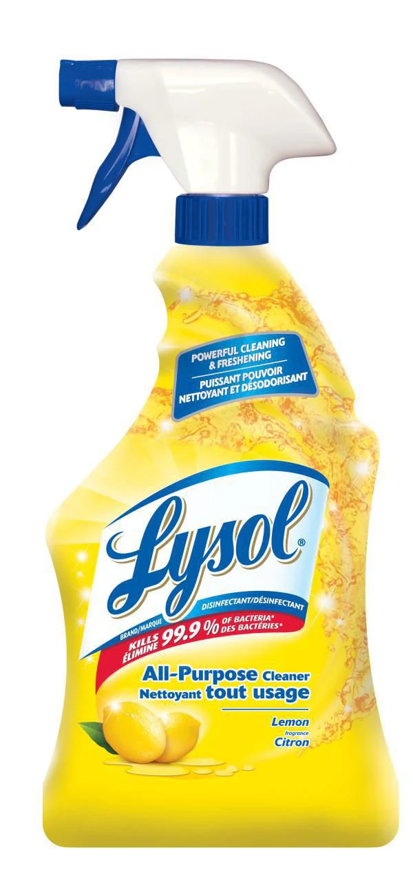 Lysol Disinfectant, All-Purpose Cleaner, Lemon Fragrance - 650 mL