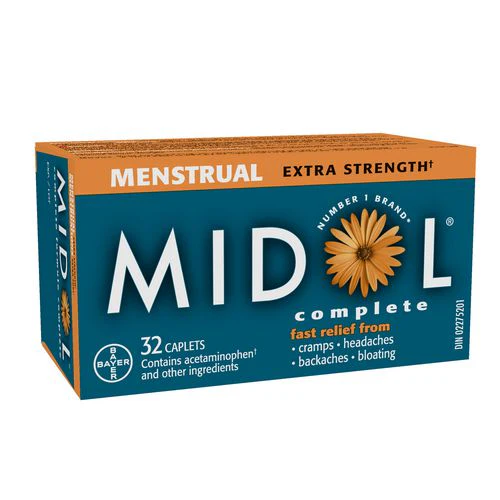 Midol Extra Strength Menstrual - 16 caplets - Image 2